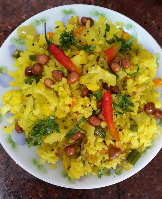 Poha banane ki recipe