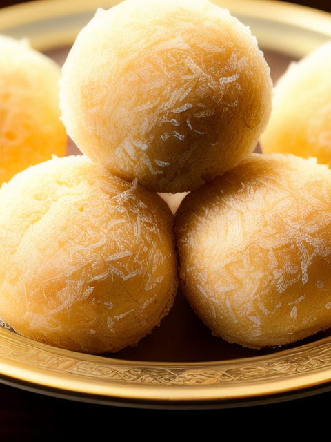 nariyal coconut laddu ladoo