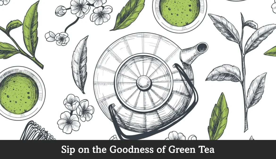 green tea recipe in hindi