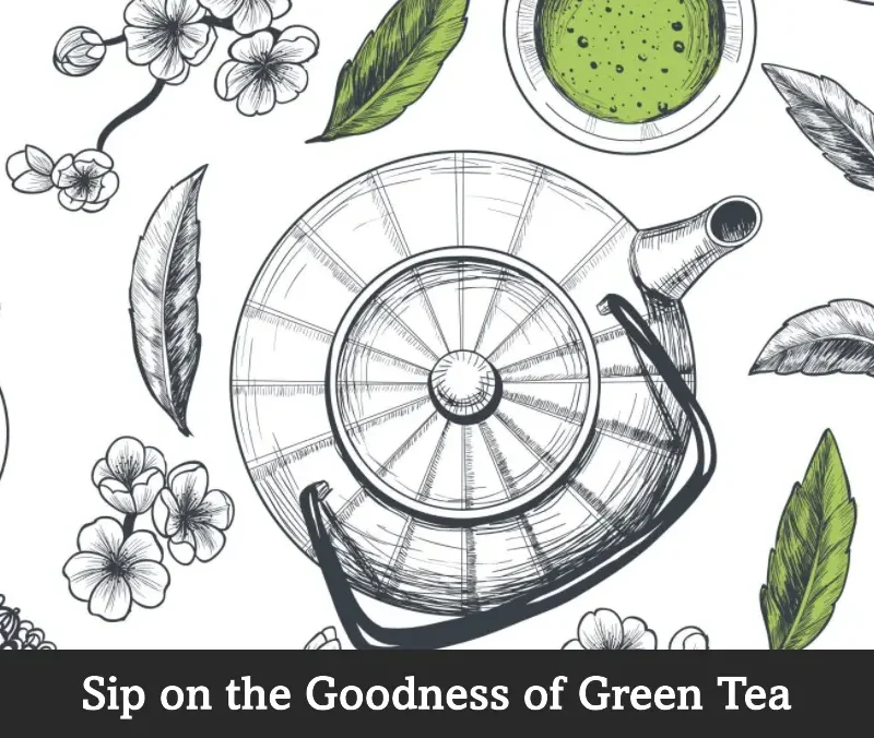 green tea recipe in hindi