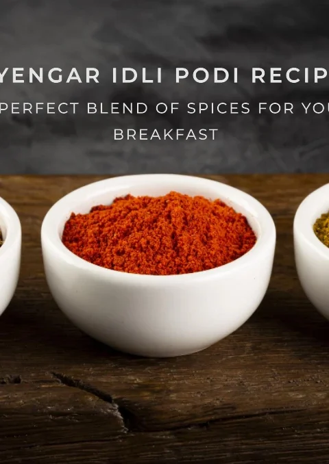 iyengar idli podi recipe