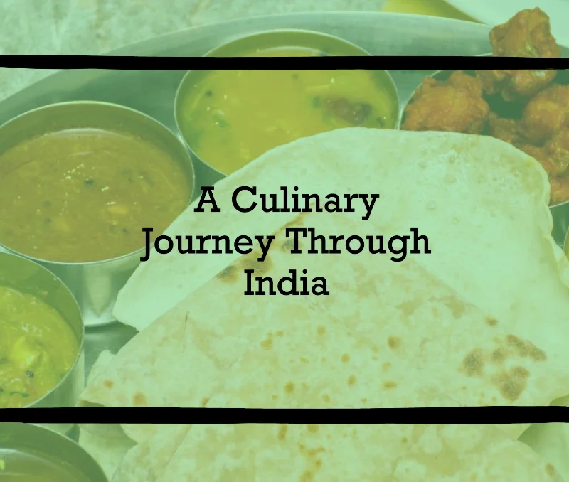 A culinary journey through India