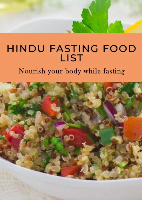 Hindu Fasting Food List