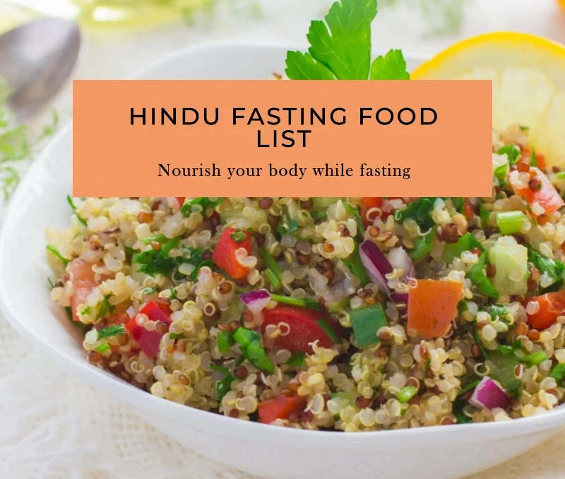 Hindu Fasting Food List