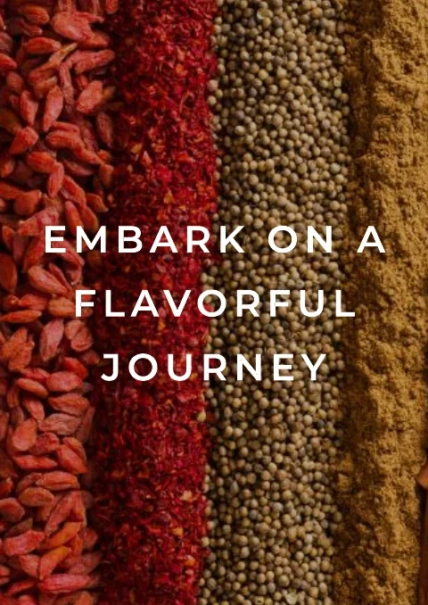embark on a flavourful journey