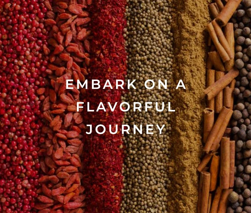 embark on a flavourful journey