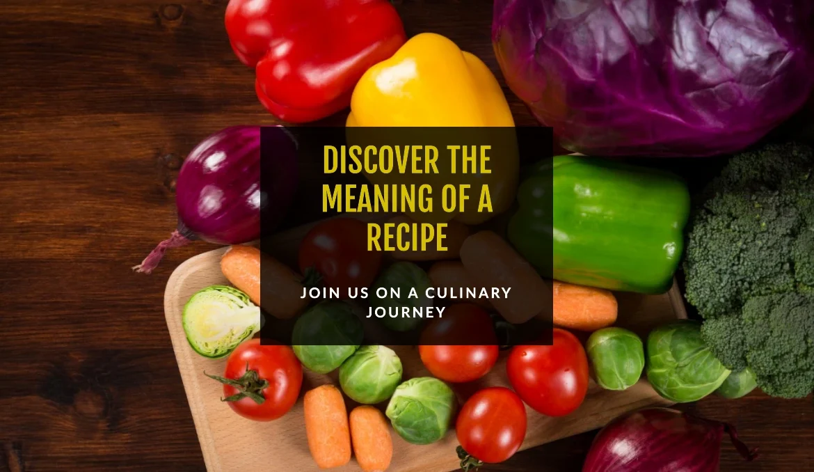 meaning of a recipe in telugu